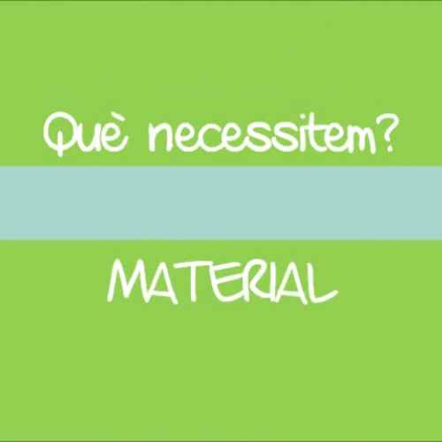 Recurs did?ctic. Elaboraci? Taula de llum.