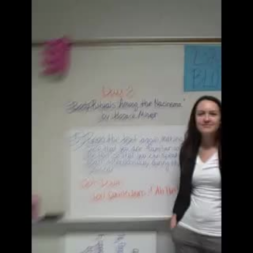 Preparing for a Seminar (Day #3) - "Body