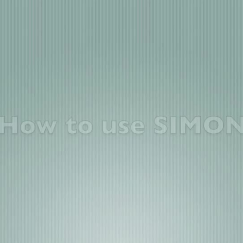 Intro to using SIMON