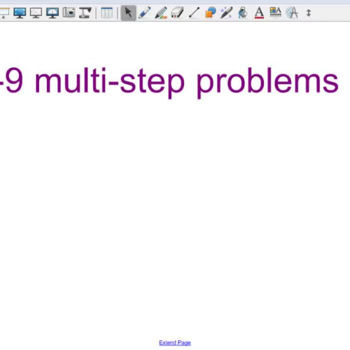 7-9 multi step word problems