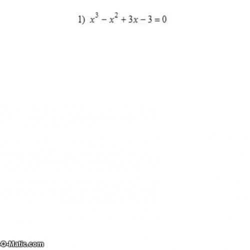 synthetic division and linear factoring