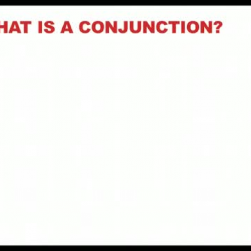 Conjunctions (FANBOYS)