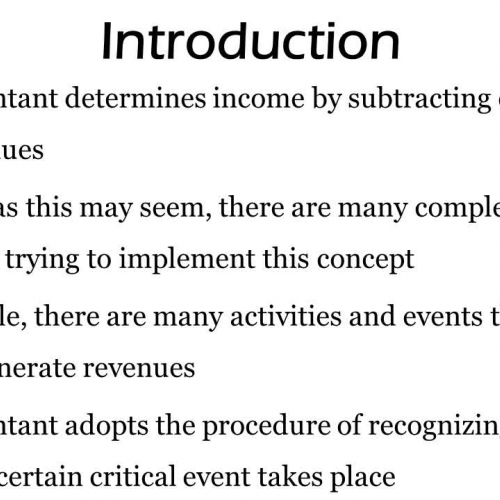 Sales Basis Method of Revenue Recognition