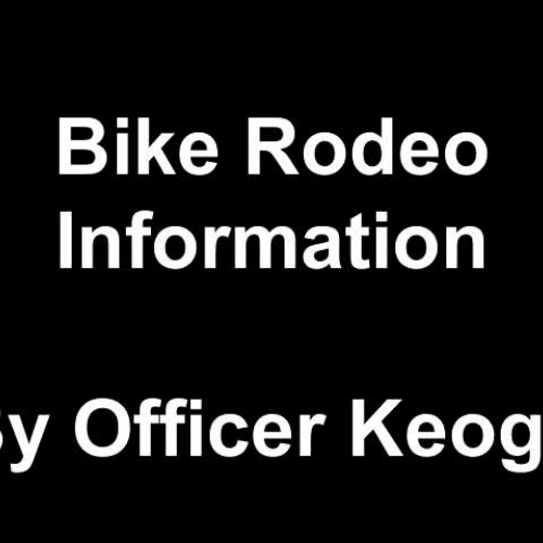 Coker Bike Rodeo Information