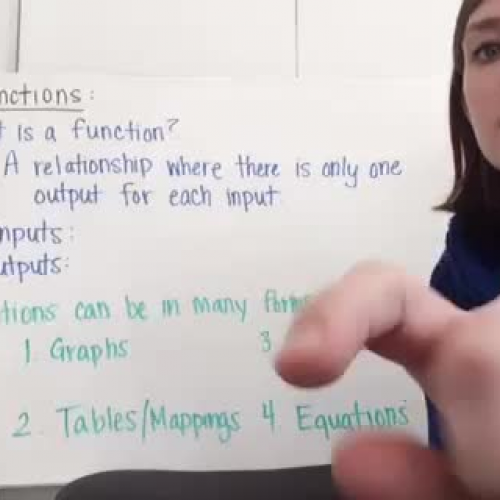 How can we tell if it is a function?