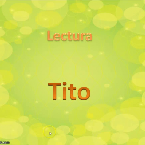 Tema 3 - 1 Tito