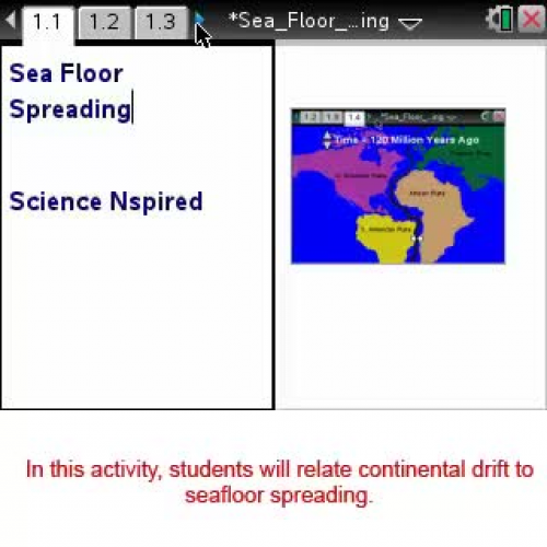 Sea Floor Spreading [Science Nspired Preview 