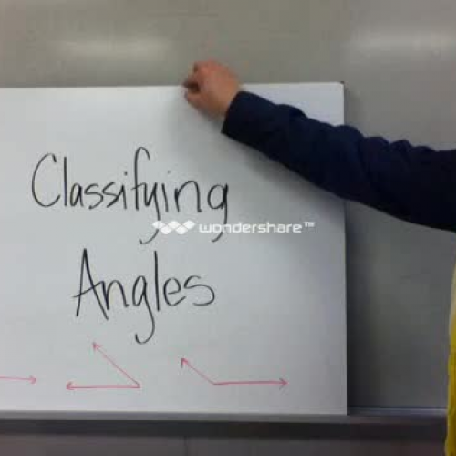 8-2 Classifying Angles