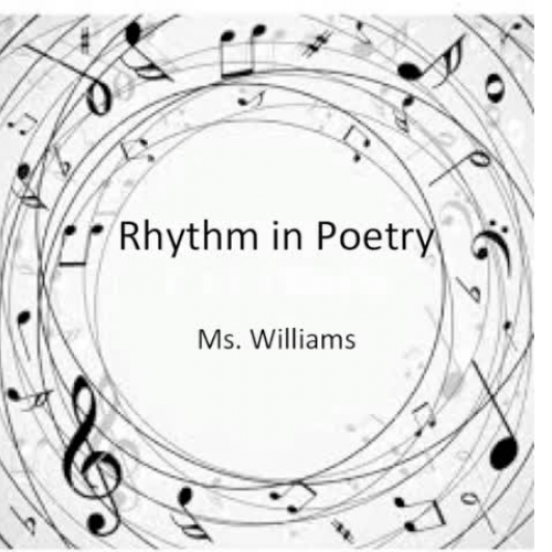 Rhythm in Poetry