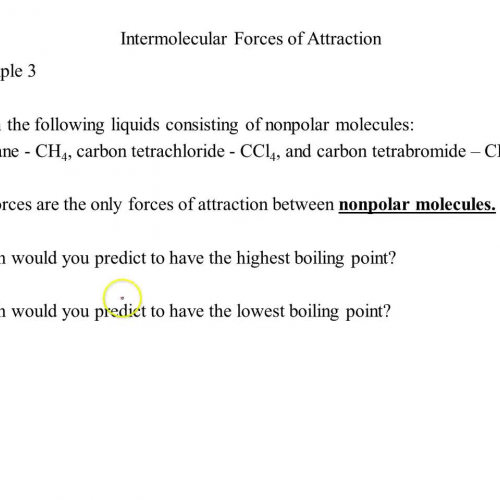 ex 3 - bp and intermolecular forces