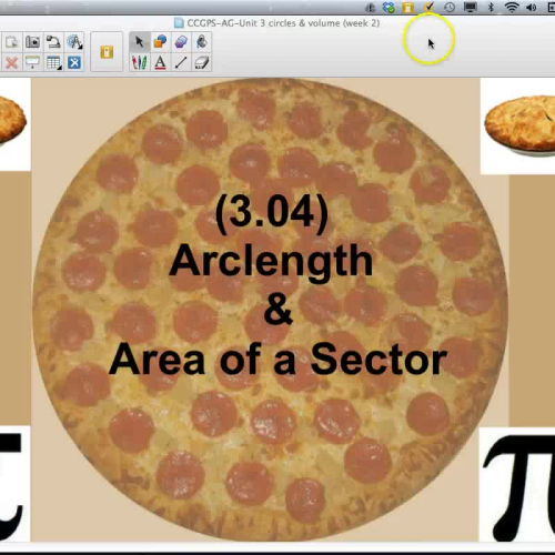 AG-3.04 Arclength &amp; Area of a Sector