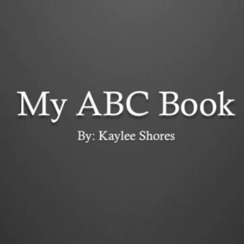 Kaylee ABC Book