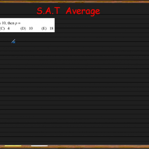 SAT Practice 13  Average