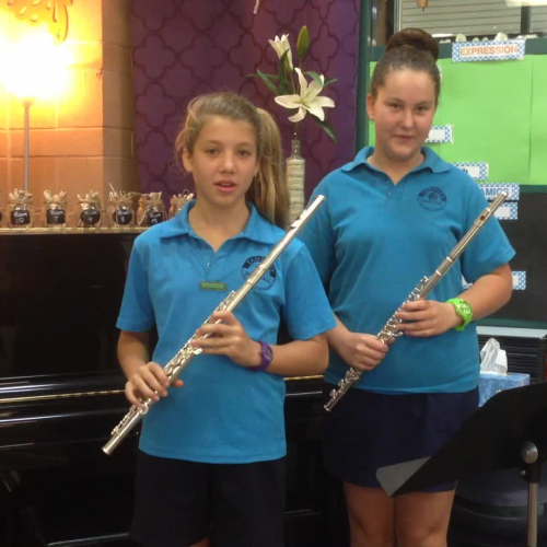 Tambrey Primary School Flute Duet