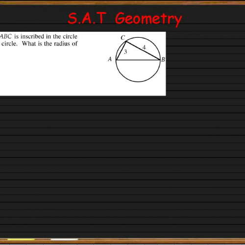 SAT Practice 14 Geometry  Part III