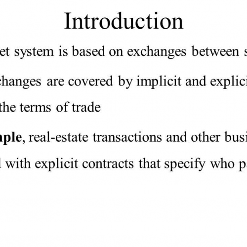 Government Enforced Rules of Exchange