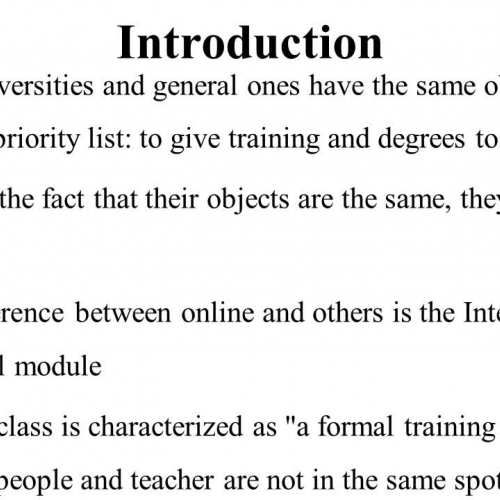 The Benefits of Online College