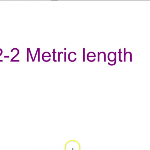 12-2  metric length