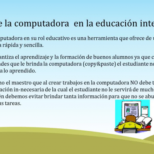 IMPORTANCIA DE LA COMPUTADORA (video)