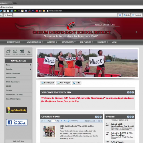 Add And Remove Photos on Chisumisd.org