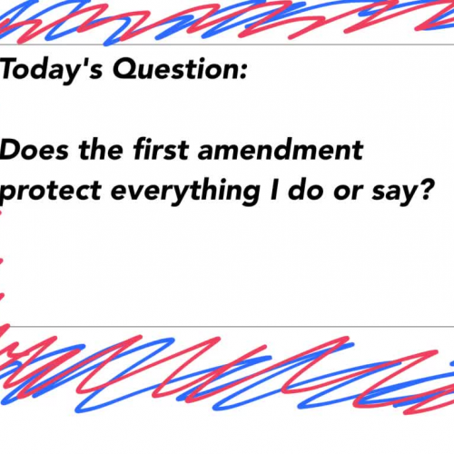 1st amendment limits