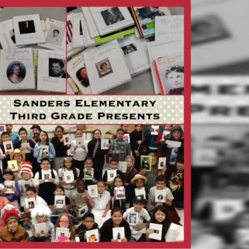Sanders Elementary Third Graders