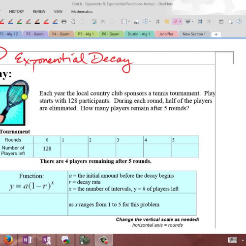 E9-Exponential Decay - Tournament - Video