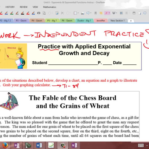 Hw1- Chess Game -Exponential Growth - Video