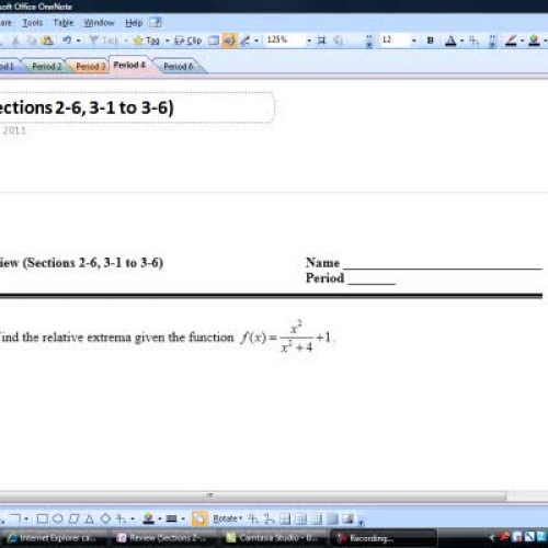 Review (Sections 2-6, 3-1 to 3-6) - Solutions