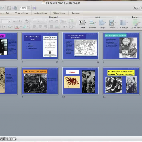 01 WWII Video Lecture