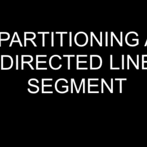 Partitioning a Segment