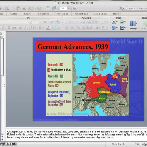 03 WWII Video Lecture