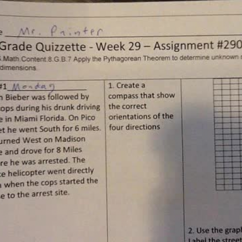 Quizzette Week 29