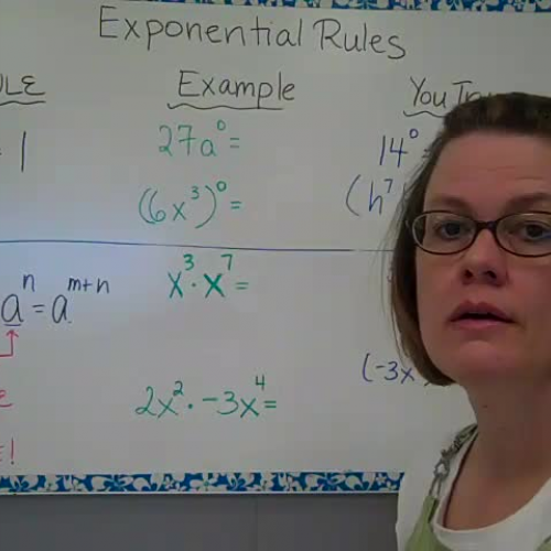 Exponential Rules