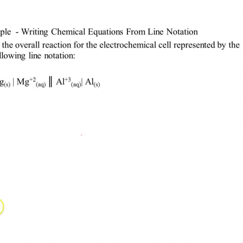 example - writing equations from line notatio