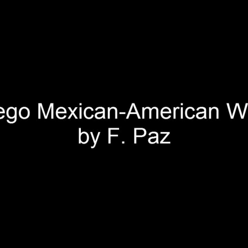Lego Mexican american war