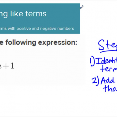 ka0104_Combining like terms - 1