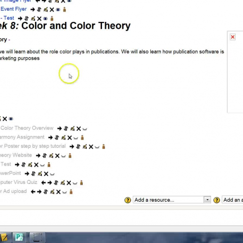 Week 8 Video Tutorial