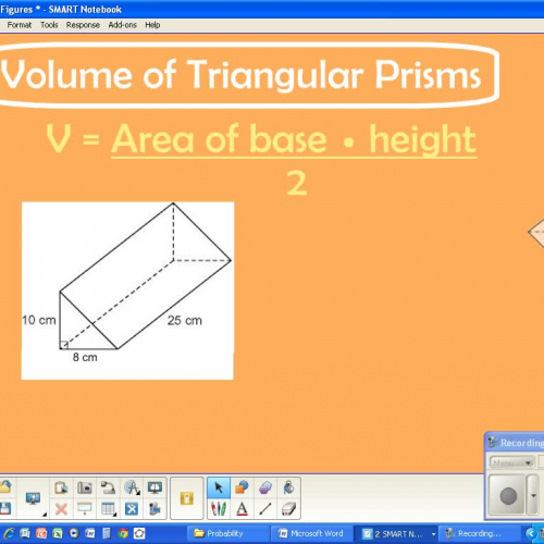 Volume of Triangular Prism