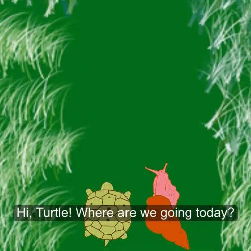 Polk’s Tiny Turtle and Snail visit &quo