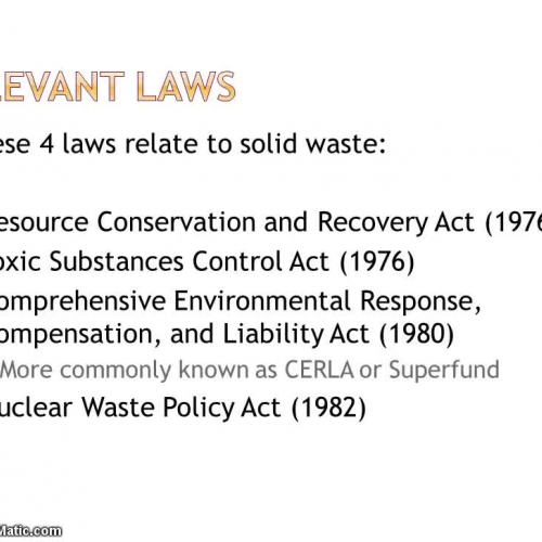 Relevant Laws