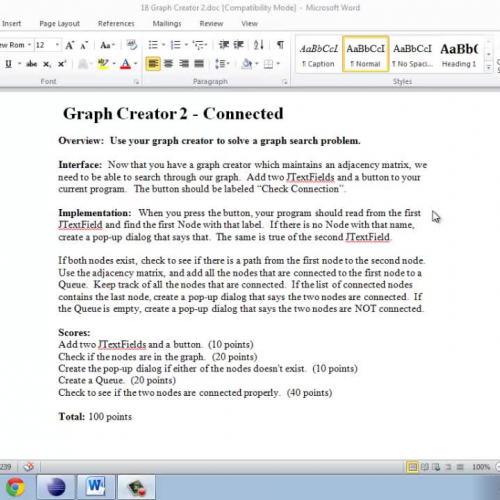 Graph Creator 2 Part 1