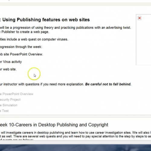 Week 9 Video Tutorial