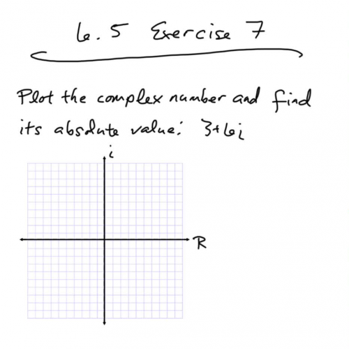 6-5 Exercise 7 Video