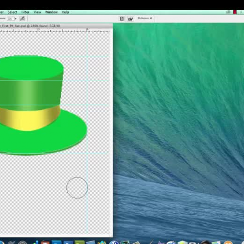 Leprechaun Hat Using Photoshop - Pt. 4