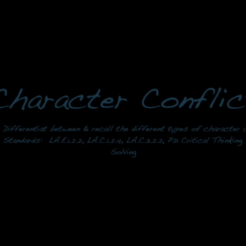 Character Conflict