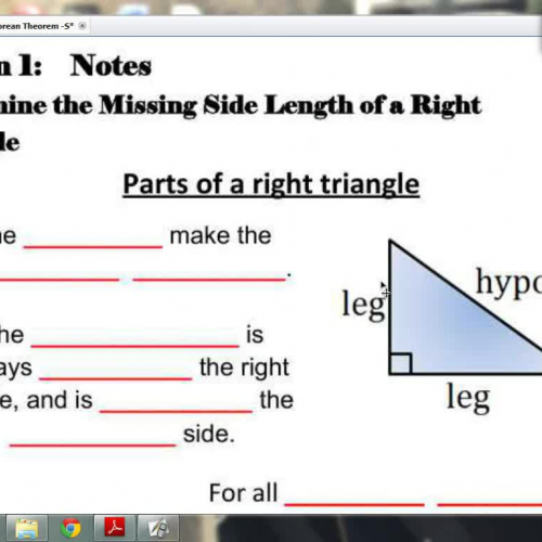 Lesson 1- Determine the Missing Side of a Rig