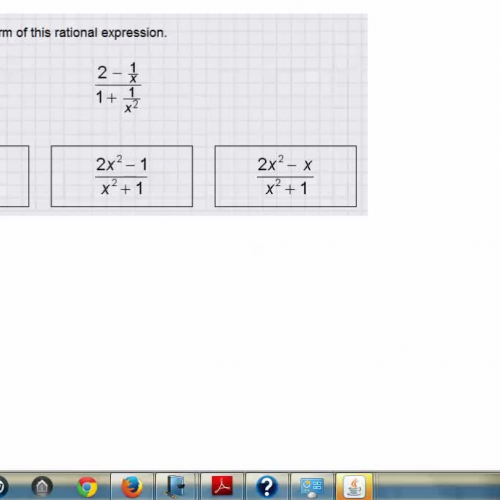 HSPE simplifying rational expressions