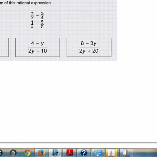 HSPE simplifying rational expressions 1