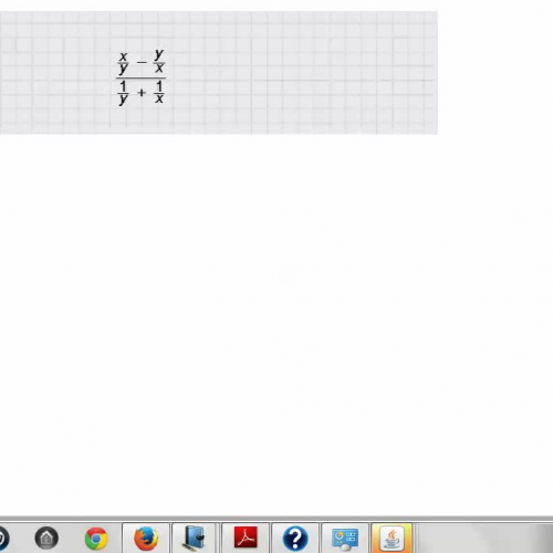 HSPE simplifying rational expressions 4